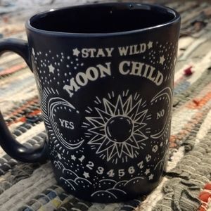 Stay Wild Moon Child 🌚 blue with white lettering and design. Brand new w/o tags